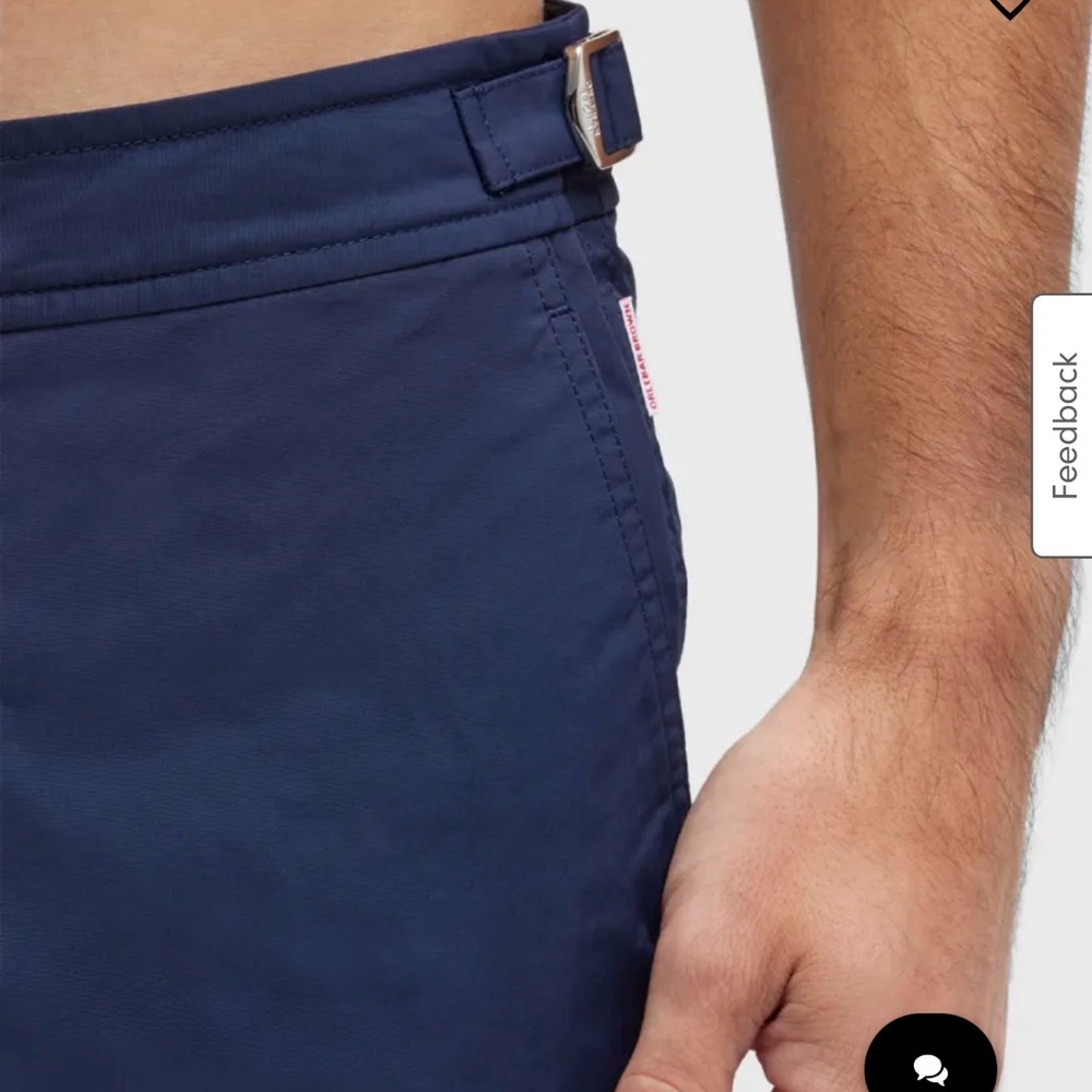 Orlebar Brown Classic Blue Swim Trunks - Picture 4 of 7